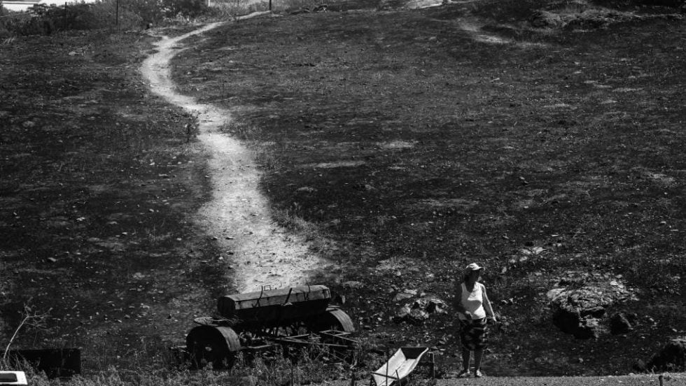 Στιγμιότυπο από το μέτωπο στην περιοχή Αέρινο - Αγχίαλος
